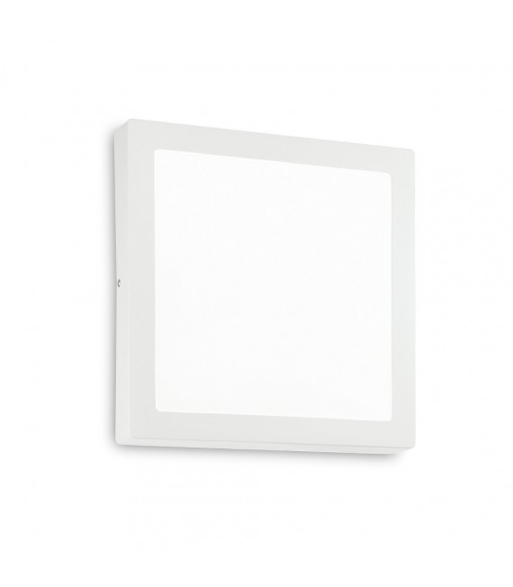 Plafonnier Universal Aluminium blanc 1 ampoule 4cm