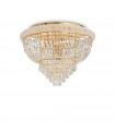 Ceiling light Design Dubai Metal Gold 24 bulbs 52.5cm