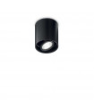Spot Downlight Mood Aluminium Noir 1 ampoule 9cm