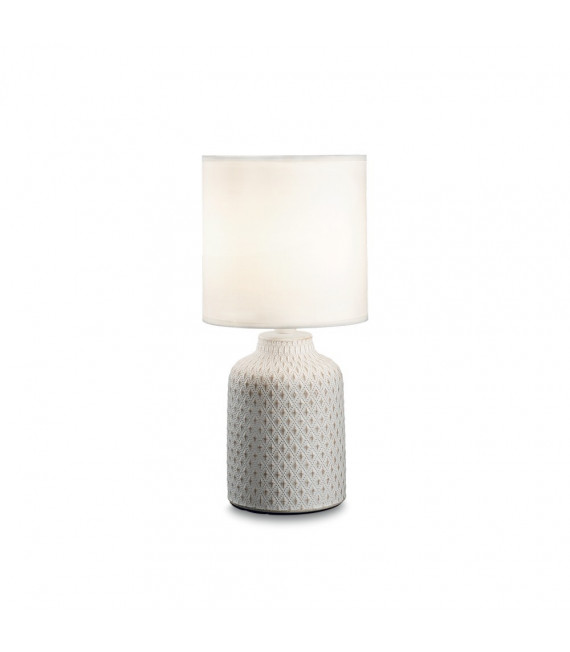 Kali-3 Sobremesa Metal blanco 1 bombilla 32cm