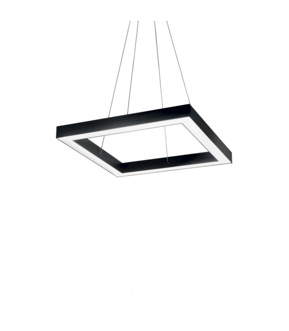 Integrated LED suspension Oracle Aluminum Black 1 bulb 16.5cm