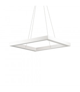 Suspension LED intégré Oracle Aluminium blanc 1 ampoule 16,5cm