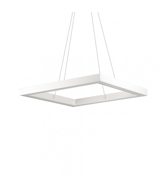 Sospensione LED integrata Oracle Alluminio bianco 1 lampadina 16,5 cm