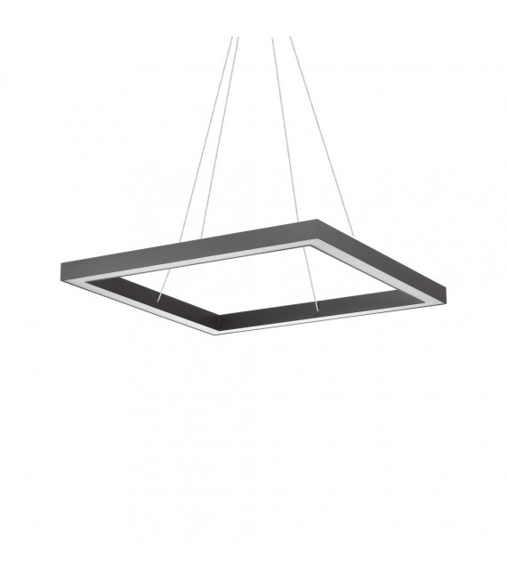 Integrated LED suspension Oracle Aluminum Black 1 bulb 16.5cm