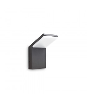 Faretto Stile Alluminio Antracite 1 lampadina 17cm