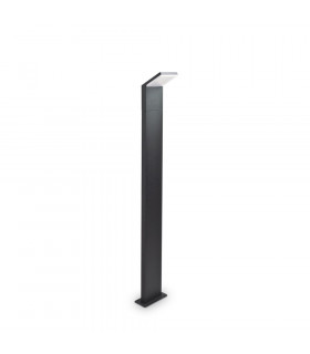 Garden bollard Style Aluminum Anthracite 1 bulb 100cm