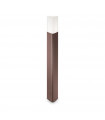 Garden bollard Pulsar Aluminum Coffee 1 bulb 80cm