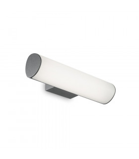 Etere Anthrazit Aluminium Wandleuchte 1 Glühbirne 7cm