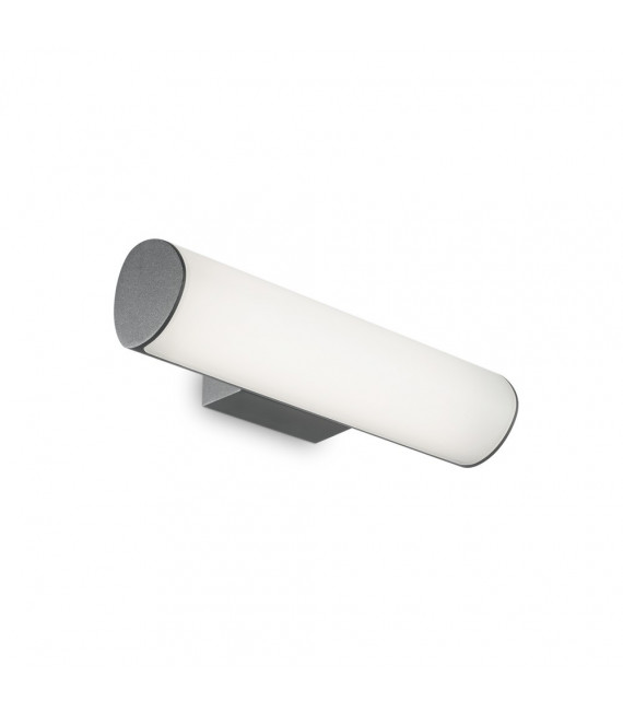 Etere Anthrazit Aluminium Wandleuchte 1 Glühbirne 7cm