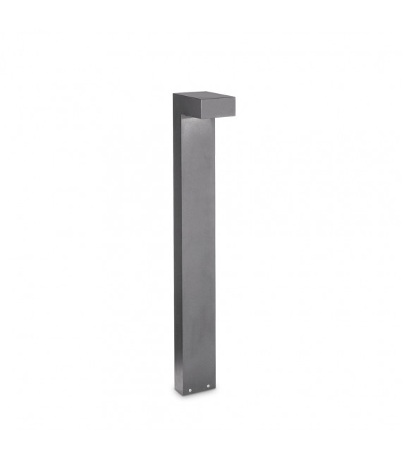 Gartenpoller Sirio Aluminium Grau 2 Glühbirnen 80cm