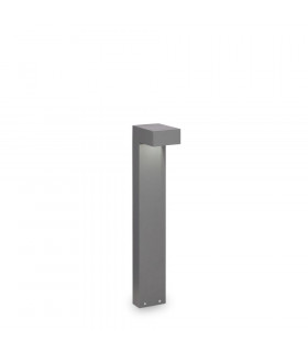 Garden bollard Sirio Aluminum Gray 2 bulbs 60cm