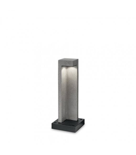 Paletto da giardino Titano Metal Granito 1 lampadina 49cm