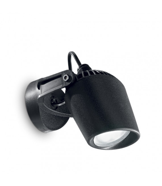 Faretto Minitommy Resin Black 1 lampadina 12,5 cm