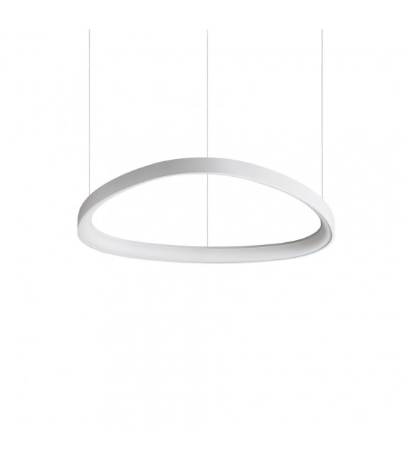 Suspension LED intégré Gemini Métal,plastique blanc 1 ampoule cm
