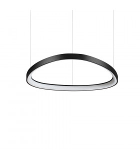 Suspension LED intégré Gemini Métal,plastique Noir 1 ampoule cm