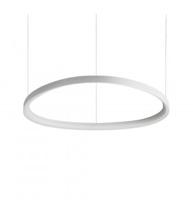 Suspension LED intégré Gemini Métal,plastique blanc 1 ampoule cm