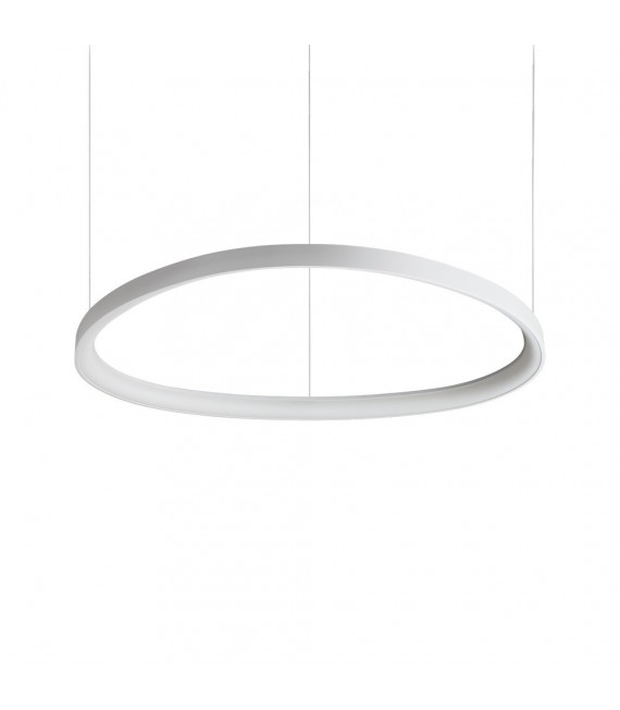 Suspension LED intégré Gemini Métal,plastique blanc 1 ampoule cm