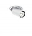 Recessed spotlight Nova Aluminum white 1 bulb 11.1cm