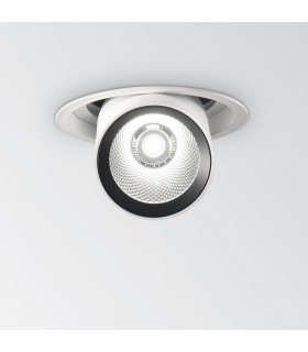 Faretto da incasso Nova Aluminium bianco 1 lampadina 13,8cm