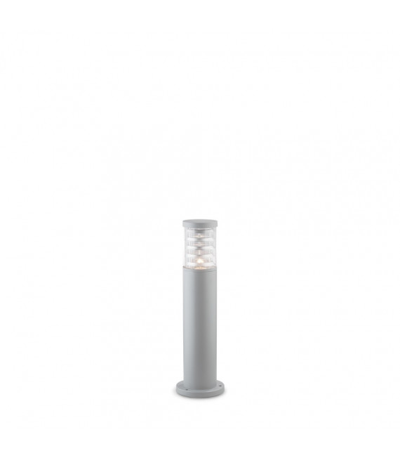 Borne de jardin Tronco Aluminium Gris 1 ampoule 40,5cm