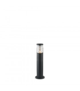Garden bollard Tronco Aluminum Black 1 bulb 40.5cm