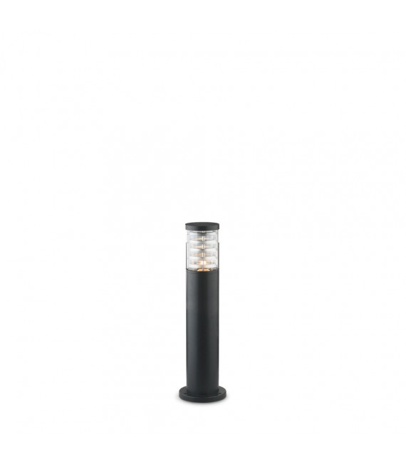 Borne de jardin Tronco Aluminium Noir 1 ampoule 40,5cm