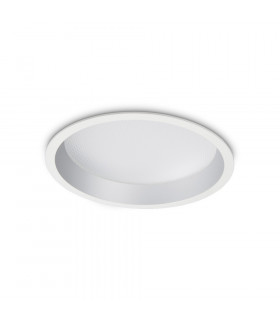 Foco empotrable Deep White aluminio 1 bombilla 6cm