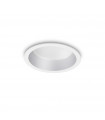 Recessed spotlight Deep White aluminum 1 bulb 5.6cm