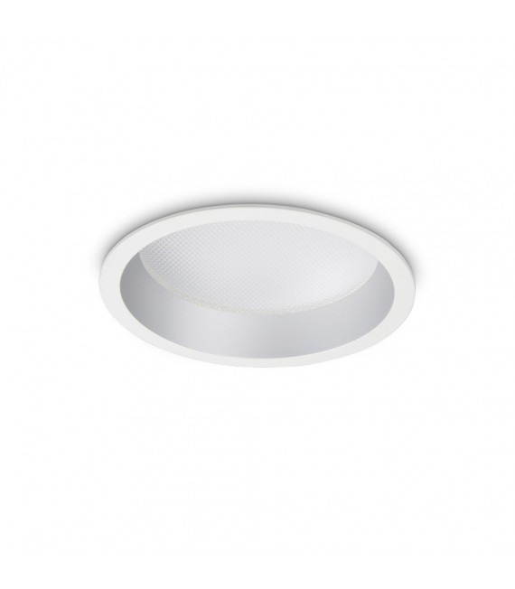 Foco empotrable Deep White aluminio 1 bombilla 5,7cm