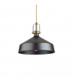 Suspension Eris-1 Métal Noir 1 ampoule 33cm