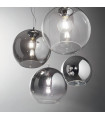 Suspension Nemo Métal Chrome 1 ampoule 55cm