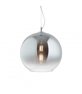 Nemo Metal Pendelleuchte Chrome Shades 1 Glühbirne 55cm