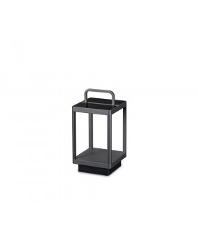 Portable garden lamp Stardust Glass, metal, aluminum Anthracite 1 bulb 35cm