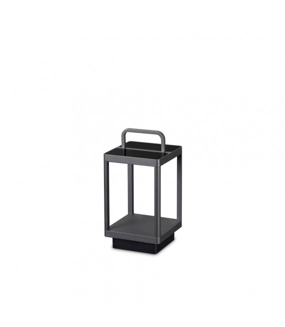 Lampe portable de jardin Stardust Verre,métal,aluminium Anthracite 1 ampoule 35cm
