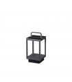 Portable garden lamp Stardust Glass, metal, aluminum Anthracite 1 bulb 35cm
