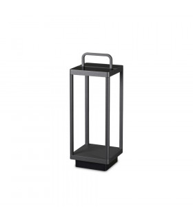Portable garden lamp Stardust Glass, metal, aluminum Anthracite 1 bulb 51cm