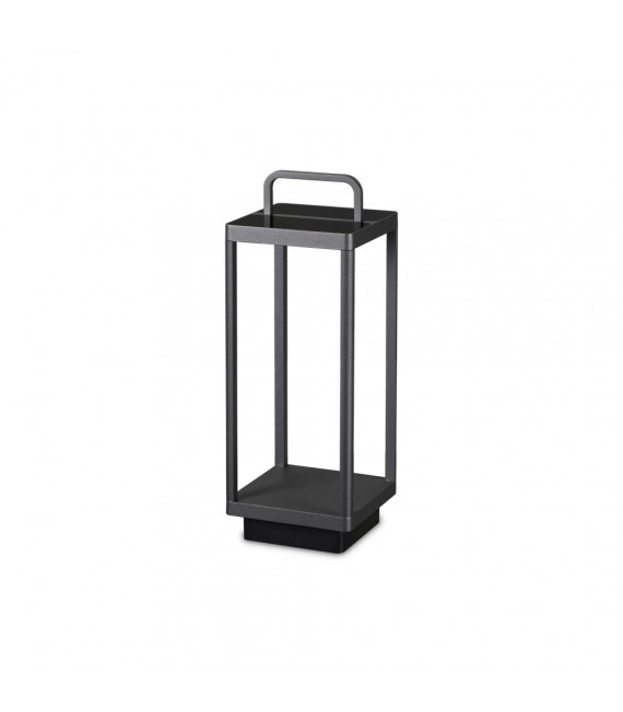 Lampada da giardino portatile Stardust Vetro, metallo, alluminio Antracite 1 lampadina 51cm