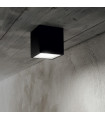 Spot Downlight Techo Verre,métal blanc 1 ampoule 16cm