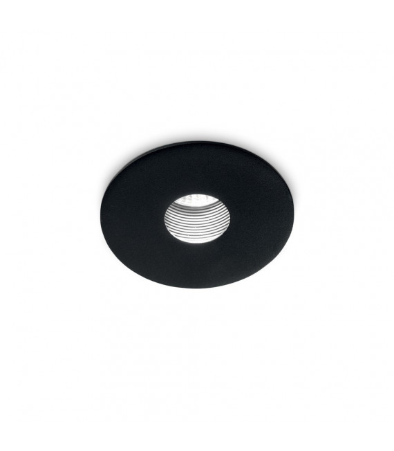Foco empotrable Room-33 Metal, aluminio Negro 1 bombilla 8cm