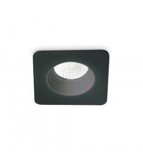 Foco empotrable Room-65 Metal, aluminio Negro 1 bombilla 5cm