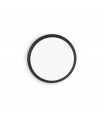 Ceiling lamp Gemma Black Metal 1 bulb 6cm