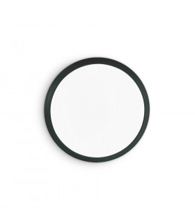 Ceiling lamp Gemma Black Metal 1 bulb 6cm