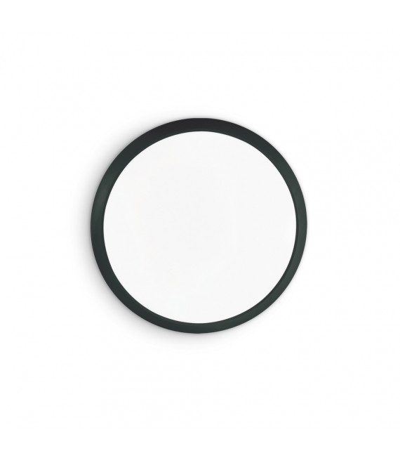 Plafón Gemma Metal Negro 1 bombilla 6cm