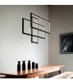 Suspension LED intégré Frame 1 ampoule Métal,aluminium blanc
