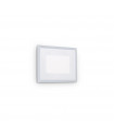 Applique encastrée de jardin Indio Verre,métal,aluminium blanc 1 ampoule 8cm