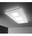 Ceiling lamp Relax Metal, white aluminum 1 bulb 4cm