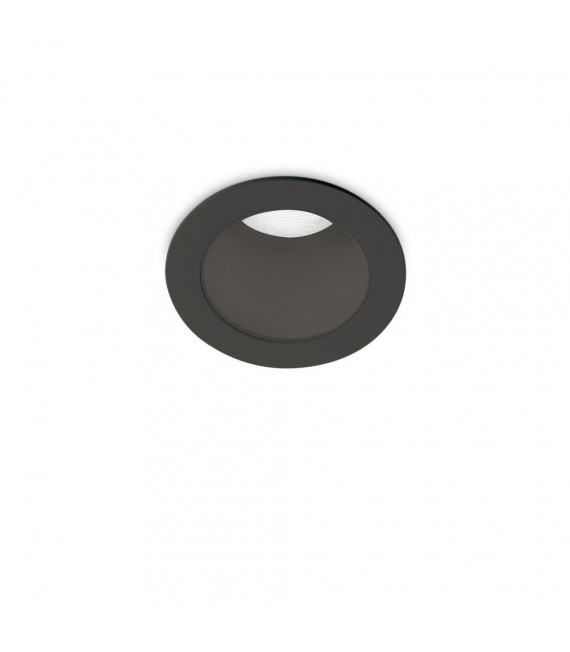 Recessed spotlight Quark Metal, aluminum Black 1 bulb 6.1cm