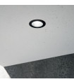 Spot encastré Quark Métal,aluminium Noir 1 ampoule 6,1cm