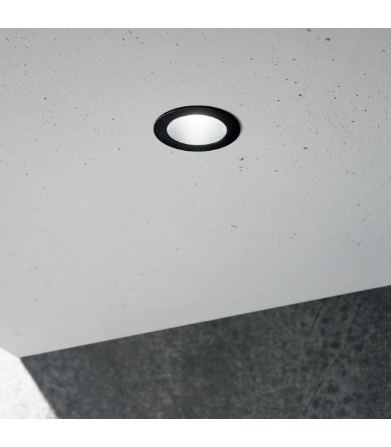 Recessed spotlight Quark Metal, white aluminum 1 bulb 6.1cm