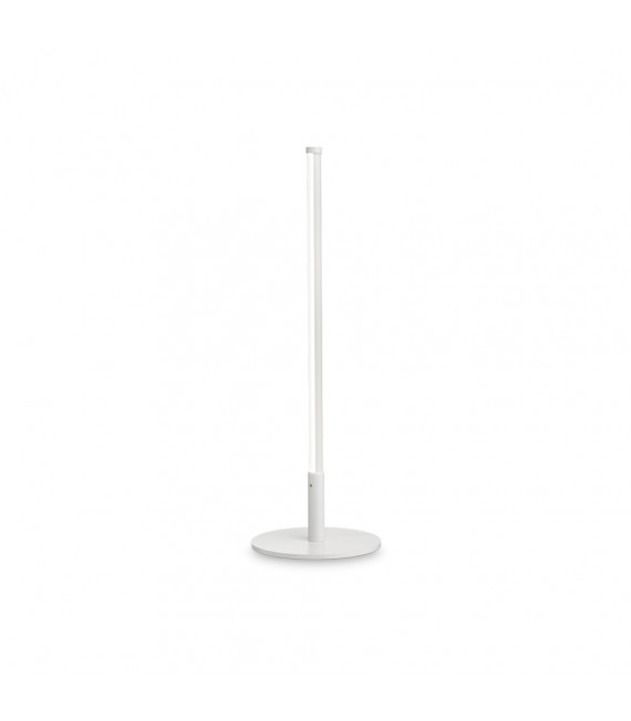 Lámpara LED integrada Yoko Metal, aluminio, plástico blanco 1 bombilla 46cm